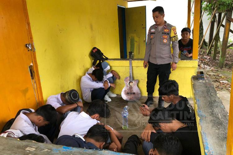 Bolos Sekolah dan Pesta Miras Oplosan, 9 Pelajar di Balikpapan Timur Diamankan Polisi