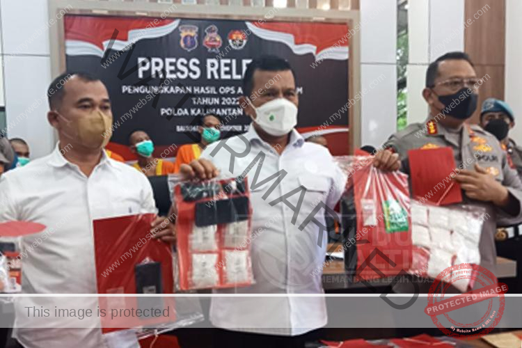 Operasi Antik Mahakam Sukses Ungkap Ratusan Kasus Narkoba